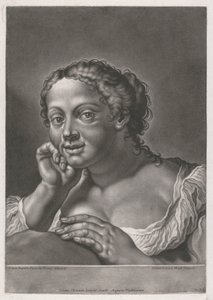 Porträt einer Frau von Johann Lorenz Haid
