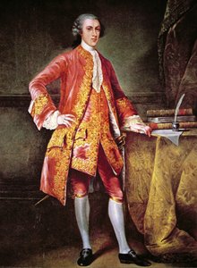 Porträt von Frederick Calvert von Johann Ludwig (after) Tietz