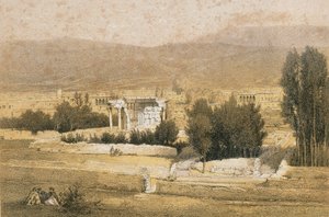 Baalbek von Johann Martin Bernatz
