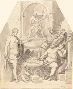 Ohne Ceres und Bacchus friert Venus von Johann Matthias Kager