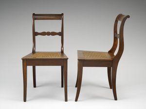 Paar Seitenstühle, ca. 1846-1860 von Johann Michael Jahn