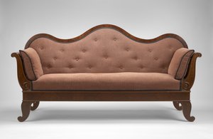 Sofa, ca. 1855 von Johann Michael Jahn
