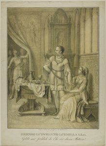 Herzog Ludwig I und Ludmilla