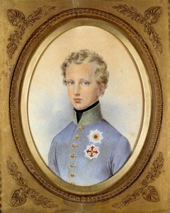 Porträt des Herzogs von Reichstadt (1811-1832), Sohn von Napoleon I. und Marie Louise von Österreich von Johann Nepomuk Ender