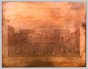 Ehrung von Wilhelm I. in Brüssel