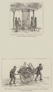 Die Cholera in Hamburg von Johann Nepomuk Schonberg