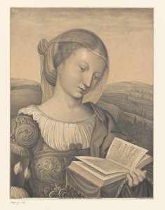 Heilige Katharina mit Buch von Johann Nepomuk Strixner