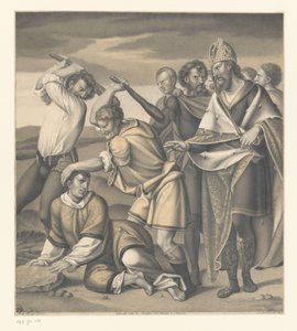 Märtyrertod des heiligen Ewald von Johann Nepomuk Strixner