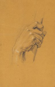 Handstudie zu "Ossian und Malvina"