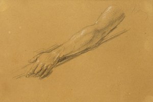 Handstudie zur "Szene aus dem Tiroler Freiheitskampf"