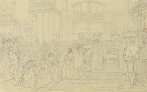 Krönung der Kaiserin Carolina Augusta in Pressburg