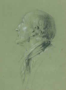 Porträtstudie zur Heimkehr des Landwehrmannes (1817) von Johann Peter Krafft