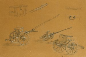 Studie zu Kanonen, Heeresutensilien