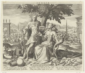 Italien, mit Venus und Apollo