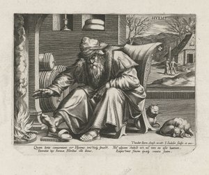 Winter von Johann Sadeler (I)
