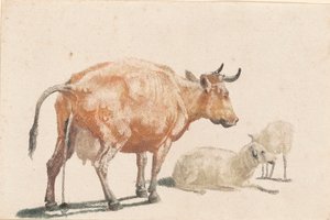 Die pisse Kuh, 1690er Jahre von Johann Teyler