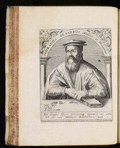 Conrad Gessner von Johann Theodor de Bry