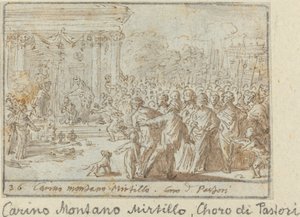 Chor der Hirten: Carino, Montano und Mirtillo