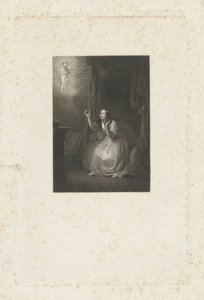 Eine junge Frau hat eine Vision von Johann Wilhelm Kaiser (I)