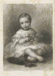 Porträt eines unbekannten Mädchens von Johann Wilhelm Kaiser (I)