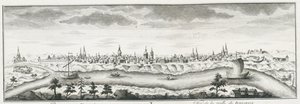 Ansicht von Jenisseisk, ca. 1735