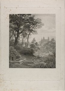 Nahender Frühling von Johann Wilhelm Schirmer