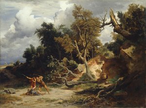 Der Hinterhalt (Nachmittag) ca. 1856