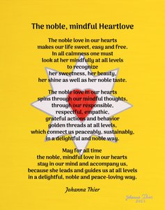 The noble, mindful Heartlove - Version 1