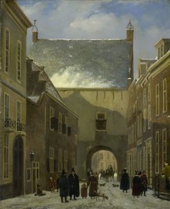 Das Gevangenpoort, Den Haag von Johannes Adrianus van der Drift