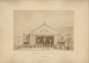 Passionsspiel von Ober-Ammergau - Die Kreuzigung von Johannes Bernhard