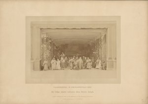 Passionsspiel von Ober-Ammergau - Die Söhne Jakobs verkaufen ihren Bruder Joseph von Johannes Bernhard