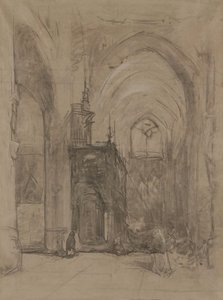 Ansicht des Chors der St. Janskerk in 