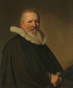 Pieter Jacobsz Schout (1570-1645), Bürgermeister von Haarlem von Johannes Cornelisz. Verspronck