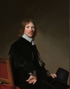 Porträt von Eduard Wallis (1621-1684) von Johannes Cornelisz. Verspronck