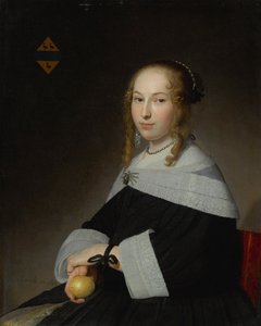 Porträt von Margaretha Dicx (1634-1697)
