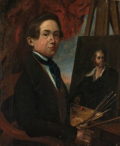 Selbstporträt von Johannes Daniël Susan
