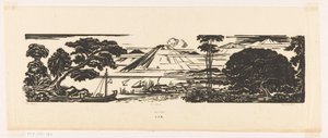 Die Bucht von Johannes Frederik Engelbert ten Klooster (signed by artist)
