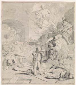 Gebet des heiligen Rochus von Johannes Glauber