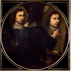 Selbstporträt von Johannes Gumpp von Johannes Gumpp