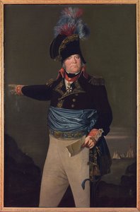Porträt von General Pierre-Jacques Osten von Johannes Hermanus Koekkoek