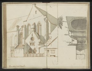 Buurkerk in Utrecht von Johannes Huibert Prins