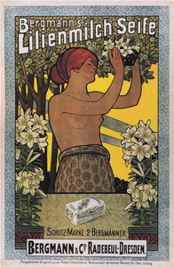 Bergmanns Lilienmilchseife, 1896