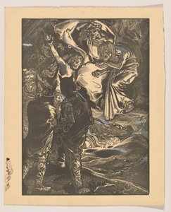 Macbeth und Banquo treffen die drei Hexen