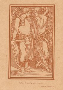 Rafael versucht, Luzifer zur Vernunft zu bringen von Johannes Josephus Aarts
