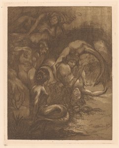 Fünf Meerjungfrauen von Johannes Josephus Aarts