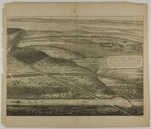 Grimthorp in der Grafschaft Lincoln, Platte 23 aus Britannia Illustrata von Johannes Kip
