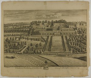 Whixley, Tafel 78 aus Britannia Illustrata von Johannes Kip