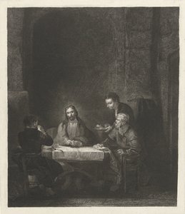 Mahlzeit in Emmaus von Johannes Pieter de Frey