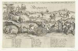 Der schlafende Löwe, 1567