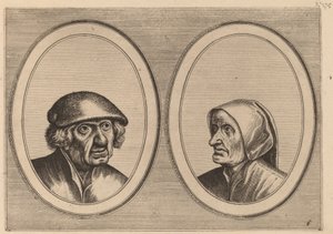 "Dirck Domp" und "Zeedighe Kniertje" von Johannes and Lucas van Doetechum after Pieter Bruegel the Elder